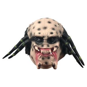 Masques en latex effrayants de <span class=keywords><strong>film</strong></span> d'<span class=keywords><strong>horreur</strong></span> biochimique extraterrestre BAIGE, masques de fête en latex effrayants, couvre-chef de mascarade pour Halloween, accessoires de farce - Product Image 5