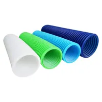 Tuyau d'air flexible A.R.RAIN PE - Tuyau ondulé antibactérien avec design chinois pour usage résidentiel, HVAC, hôpitaux et écoles