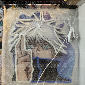 Personaje de dibujos animados Jujutsu Kaisen luces de neón personalizado Led acrílico IP65 luces de neón impresión para decoración del hogar - Product Image 2
