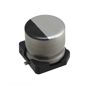 Condensateur SMD à montage en surface CAP ALUM 27UF 20% 35V UWD1V270MCL1GS 27 uF - Distributeur agréé - Product Image 1