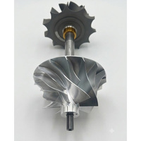 Rotor de turbocompresseur marin de haute qualité (acier au carbone/fer fonte/acier allié) équilibré dynamiquement, norme OEM