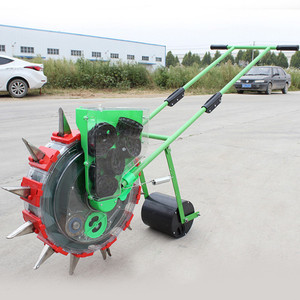 NEWEEK Planteuse manuelle de maïs et de soja <span class=keywords><strong>pour</strong></span> usage domestique, machine à semer le maïs à poussée manuelle, planteuse de maïs à 2 rangs bon marché - Product Image 4