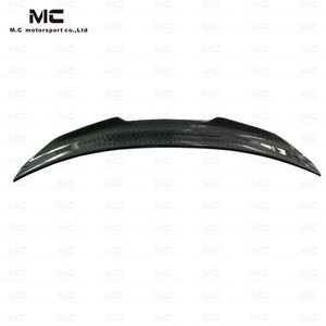 Kit carrosserie en fibre <span class=keywords><strong>de</strong></span> carbone véritable nid d'abeille style P, aileron <span class=keywords><strong>de</strong></span> <span class=keywords><strong>coffre</strong></span> arrière, becquet <span class=keywords><strong>de</strong></span> <span class=keywords><strong>toit</strong></span>, aileron arrière pour <span class=keywords><strong>BMW</strong></span> Série <span class=keywords><strong>4</strong></span> F36 2014-2020 - Product Image 2