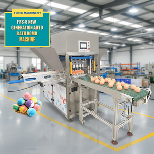 Presse hydraulique servo à quatre colonnes et deux poutres entièrement automatique avec pompe PLC, moteur, roulement, engrenage 220/380V pour blocs de sel, bain moussant - Product Image 1