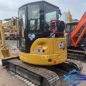 Mini Excavadora CAT 303.5E CR Usada Original de Japón con Pocas Horas de Uso - Product Image 1