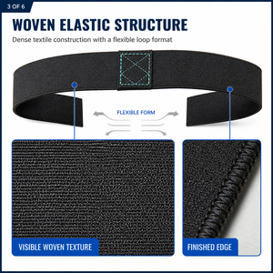 Anello Elastico Colorato in Poliestere e Lattice Senza Chiusura <span class=keywords><strong>per</strong></span> Tappetini Yoga, Sacchi a Pelo, <span class=keywords><strong>Coperte</strong></span> e Organizzazione Lavanderia - Product Image 2