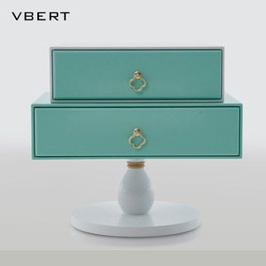 WBERT Armoire latérale en bois massif de haute qualité en acier inoxydable Petite maison Coffre Tiroirs Chambre à coucher Meubles de maison Filet - Product Image 1