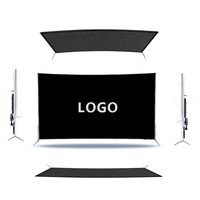 Téléviseur portable >55 pouces 4K avec haut-parleur intégré, mode jeu, écran tactile intelligent, moniteur LCD Wi-Fi, batterie intégrée, support, machine de diffusion en direct