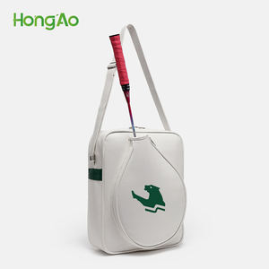Hong'ao <span class=keywords><strong>sac</strong></span> de sport de plein air bandoulière fourre-tout en PU matériel Pickleball Paddel étudiants épaule Tennis <span class=keywords><strong>Badminton</strong></span> <span class=keywords><strong>sac</strong></span> de raquette - Product Image 2