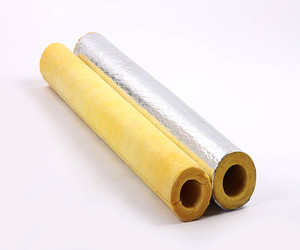 Tubo de Aislamiento Térmico para Tuberías de Vapor de Calderas y Aire Acondicionado, Aislamiento de Fibra Centrífuga con Lámina Adhesiva - Product Image 6