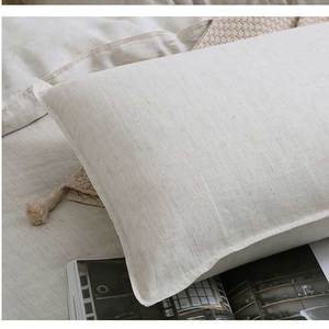 Французский чистый лен, четыре комплекта, летний Простой чистый цвет, светлый роскошный цвет, на заказ - Product Image 4