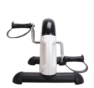 Esercitatore Peddler portatile stazionario indoor Under Desk Mini cyclette per terapia fisica anziana con maniglia Display LCD - Product Image 2