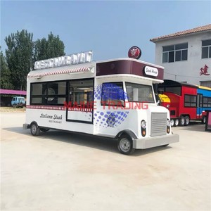 China Street Outside Ice Cream Coffee Food Truck Bbq Pizza Fully Equipped Food Trailer <b>for</b> <b>Sale</b> Shawarma Food Truck - Product Image 5