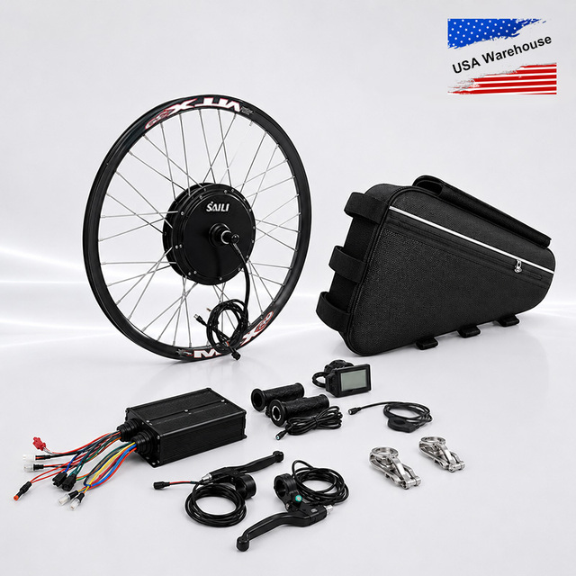 Sailimotor 48V 52V 60V 72V US Warehouse Ebike Kit Conversion Kits MTX Wheel 5000W Hub Motor Ebike Kit for Electric  Bicycle