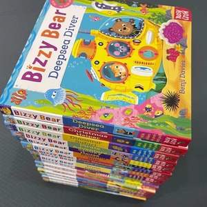 Libro de Marionetas de Dedo Personalizado, Serie Bizzy Bear, Libros Educativos en Inglés con Páginas Móviles y Pop-Up para Bebés - Product Image 2