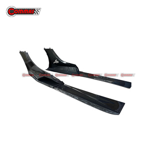 Faldones Laterales de Alta Calidad en Fibra de Vidrio y Fibra de Carbono, Estilo Negro, para Mclaren MP4 650S, Accesorios para Vehículos - Product Image 5