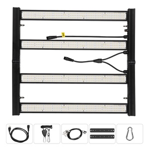 ไฟปลูกพืชแบบไฮโดรโปนิกส์เชิงพาณิชย์ 2.8Umol LED Bar Full Spectrum ปรับความสว่างได้ 100W 240W สำหรับปลูกพืชในร่ม - Product Image 6