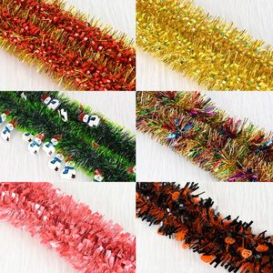 Ornamen Pohon Natal Gantung Dinding PVC Pita Loop Madder Warna Dapat Disesuaikan, Ramah Lingkungan, Tidak Beracun, Dapat Digunakan Kembali, 2m, Kualitas Mewah - Product Image 4