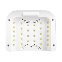 Lampe de séchage d'ongles LED UV rechargeable sans fil avec écran tactile LCD