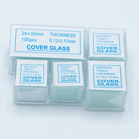 China Factory High Quality OEM Durable 22X40mm Microscope Slide Cover Glass Lab Supplies