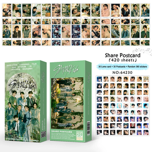 KPOP 420 pièces/boîte RIIZE Bangtan Boys ATEEZ ZB1 Stray Kids TWICE RIIZE ITZY IVE <span class=keywords><strong>GIDLE</strong></span> TWS BOYNEXTDOOR Partager des cartes postales - Product Image 1
