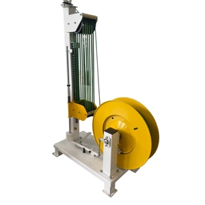 Machine de cerclage à portique entièrement automatique, unité de regroupement multifonction compatible avec les sangles en PP, PET et papier kraft - Product Image 5