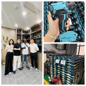 Ensemble de 5 Pièces en Gros Outils Électroportatifs Combinés sans Fil Clé Électrique Kit d'Outils à Batterie Acier Inoxydable - Product Image 3