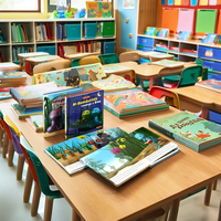 Services d'édition personnalisés à prix réduit Coloriage Couverture souple Livre de poche pour enfants Impression