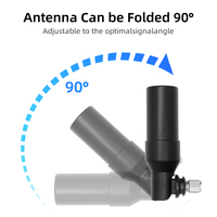 Antenne RTK de précision GNSS GPS GLONASS BeiDou Quadrifilar Helix 3.5dBi active avec connecteur fileté pour la topographie OEM