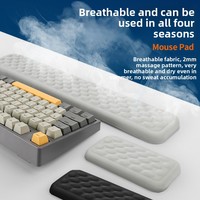 Support de clavier mécanique, en mousse à mémoire de forme, support ergonomique pour clavier, repose-poignet pour ordinateur, support de paume, vente en gros pour hommes