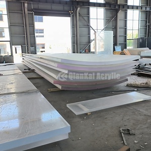 Aquariums et accessoires élégants d'<span class=keywords><strong>aquarium</strong></span> de méduse de réservoir de <span class=keywords><strong>requin</strong></span> sans monture de luxe moderne - Product Image 4