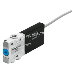 โซลินอยด์สวิตช์ความเร็วสูงสำหรับอุตสาหกรรม FESTO รุ่น MHE2-MS1H-3/2G-M7-K 196133 แบบ 2/3 ทาง พอร์ต M7 ชนิดสายเคเบิล - Product Image 1