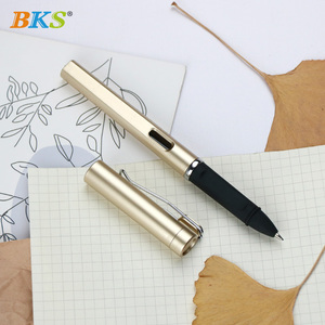 Bks Groothandel Promotionele Gel Pennen Aangepaste Kleur Plastic 0.5Mm Tip Zwarte Inkt Niet-Uitwisbaar Kantoor School Schrijfpennen 100 - Product Image 5