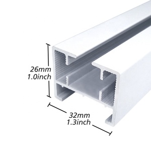 <span class=keywords><strong>Rail</strong></span> de rideau coulissant motorisé électrique en aluminium <span class=keywords><strong>pour</strong></span> maison intelligente personnalisé, <span class=keywords><strong>rail</strong></span> en métal Trietex - Product Image 2
