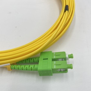 High Standards LC <strong>APC</strong> to <strong>SC</strong> <strong>APC</strong> 9/125 5mtrs <strong>Duplex</strong> Singlemode Fiber Optic Cable Comply with LSZH Standard - Product Image 3