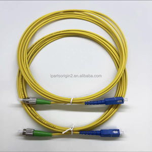 Câble de raccordement fibre optique 3 mètres FC APC vers SC UPC, gaine LSZH, usage télécom, vente directe usine, produit phare - Product Image 1