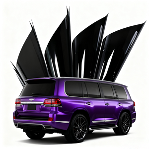 Zhuopin metallo prezioso Sputtering (tre argento) che cambia colore autoguarigione 90% IR Rejection 99% UV protezione antigraffio auto - Product Image 1