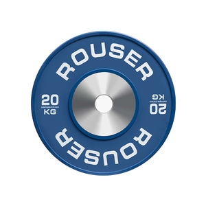 Plaques de compétition Rouser Fitness KG Plaques de poids de gymnastique IWF IPF 10kg 15kg 20kg 25kg Plaques de compétition - Product Image 2