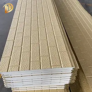 Easy Install Insulated Rigid Polyurethane Foam Panel 16Mm 20Mm Pu Sandwich Panel