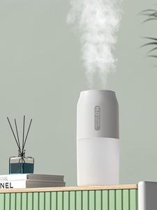 Xách tay USB đôi phun tạo độ ẩm 280ml 1800mAh pin Powered im lặng siêu âm nhanh độ ẩm LED ánh sáng nhà xe - Product Image 5