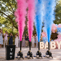 Machine à révélation du sexe et canon à poudre avec effet fumigène pour les anniversaires et les fêtes - Utilisation extérieure écologique