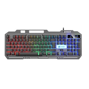 2025 New K25 USB Wired <b>Keyboard</b> LED Backlit Gamer <b>Keyboards</b> Computer Game RGB for PC Laptop USB Wired <b>Keyboard</b> USB Wired Keyboar - Product Image 1