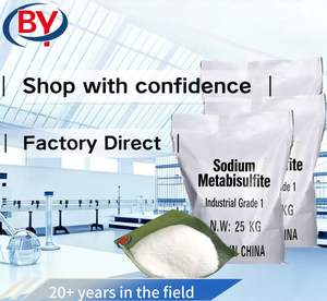 Metabisulfito de Sodio de Grado Alimenticio SMBS Na2S2O5 en Polvo CAS 7681-57-4 - Product Image 1