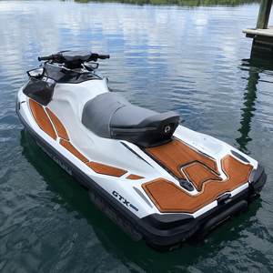 Tapis de traction en mousse EVA SeaDoo GTX 2019, tapis de pont pour <span class=keywords><strong>jet</strong></span> <span class=keywords><strong>ski</strong></span>, antidérapant, auto-adhésif, kit de revêtement de sol - Product Image 6