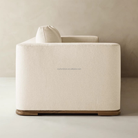 Handgefertigtes Geometrisches Dreisitzer-Modulsofa-Set mit Mehrstufiger Basispolsterung für Apartment-Eingangsbereiche und Hotelnutzung