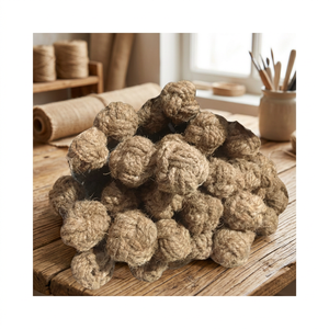 COCONUT HUSK BALL DOG CHEW TOY / 100% NATURAL COCONUT COIR FIBER / ECO-FRIENDLY From VIETNAM - Product Image 2