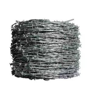 <span class=keywords><strong>Alambre</strong></span> <span class=keywords><strong>de</strong></span> Púas Galvanizado Personalizable <span class=keywords><strong>de</strong></span> 0.8mm, Tejido, para Cercas, con Eslabones <span class=keywords><strong>de</strong></span> Cadena, para Ganado, con Púas Cruzadas, <span class=keywords><strong>por</strong></span> Metro - Product Image 1