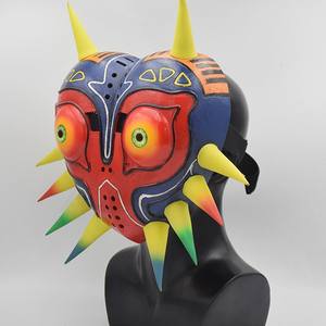 Tamaño personalizado <span class=keywords><strong>la</strong></span> <span class=keywords><strong>leyenda</strong></span> <span class=keywords><strong>de</strong></span> Zelda Mezula máscara suministrada <span class=keywords><strong>de</strong></span> fábrica <span class=keywords><strong>de</strong></span> resina Halloween Pascua Cosplay disfraz fiesta Props - Product Image 3