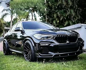Kit Carrozzeria per <span class=keywords><strong>BMW</strong></span> <span class=keywords><strong>X6</strong></span> G06 Upgrade Black Warrior: Paraurti Completo, Minigonne Laterali e Griglia - Product Image 2