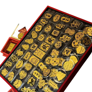 Adesivo per Cellulare in Oro Puro 999, 'Principessa, Diventa Ricca', Foglio, Carta Tesoreria, Piccolo Regalo Promozionale - Product Image 1